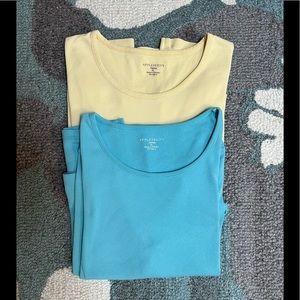 Two 3/4 Sleeve Summer Tops